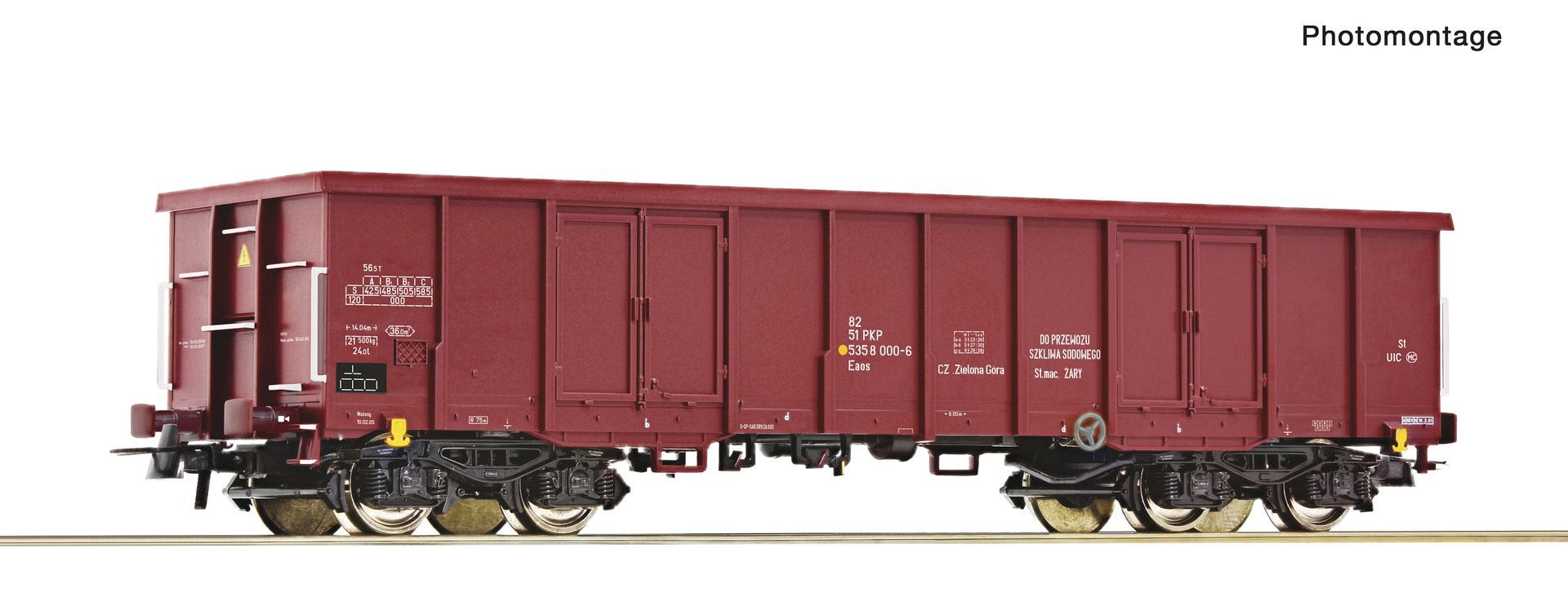 Roco 6600282 - Offener Güterwagen Eaos PKP