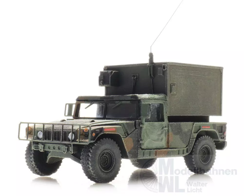 ARTITEC b.v. 6870553 - US Humvee Camo Shelter TK-HQ Unit H0 1:87