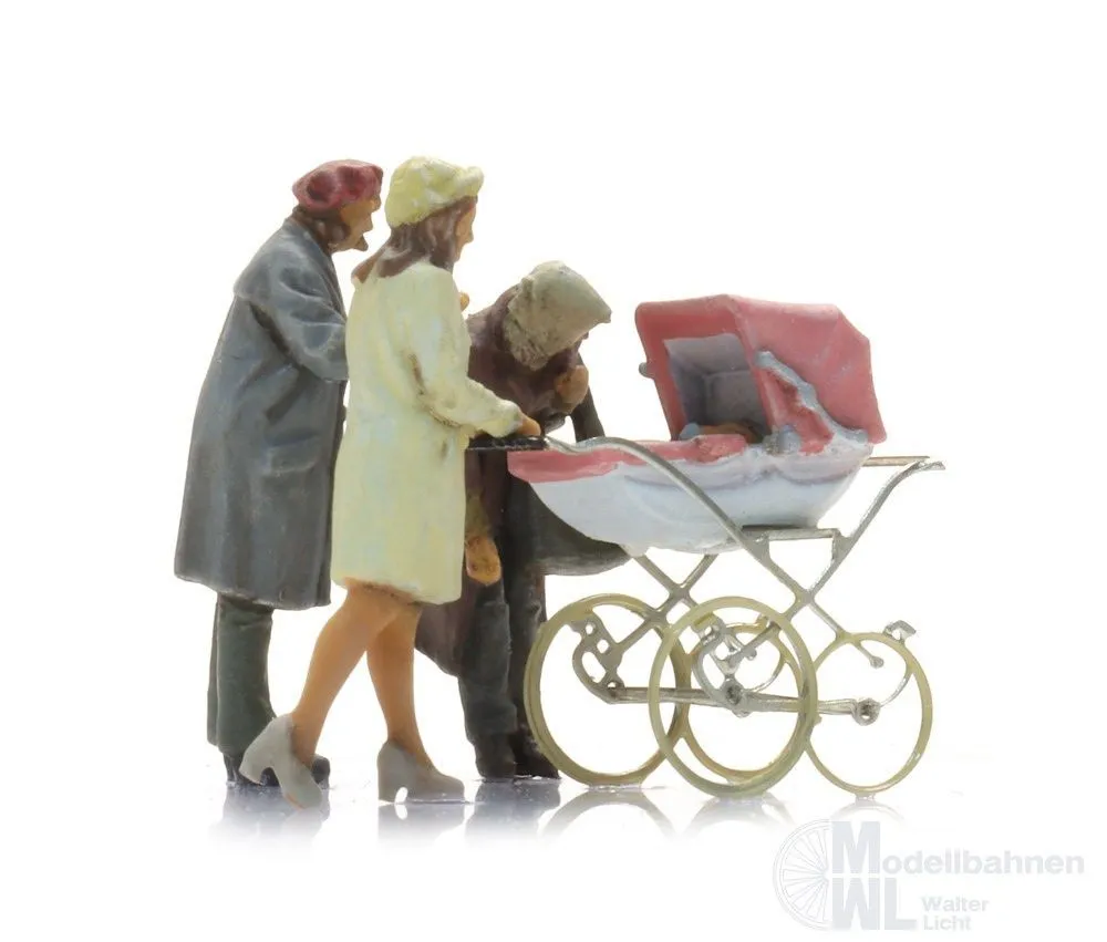 ARTITEC b.v. 5870144 - Ein süßes Baby (3x) Fertigmodell H0 1:87