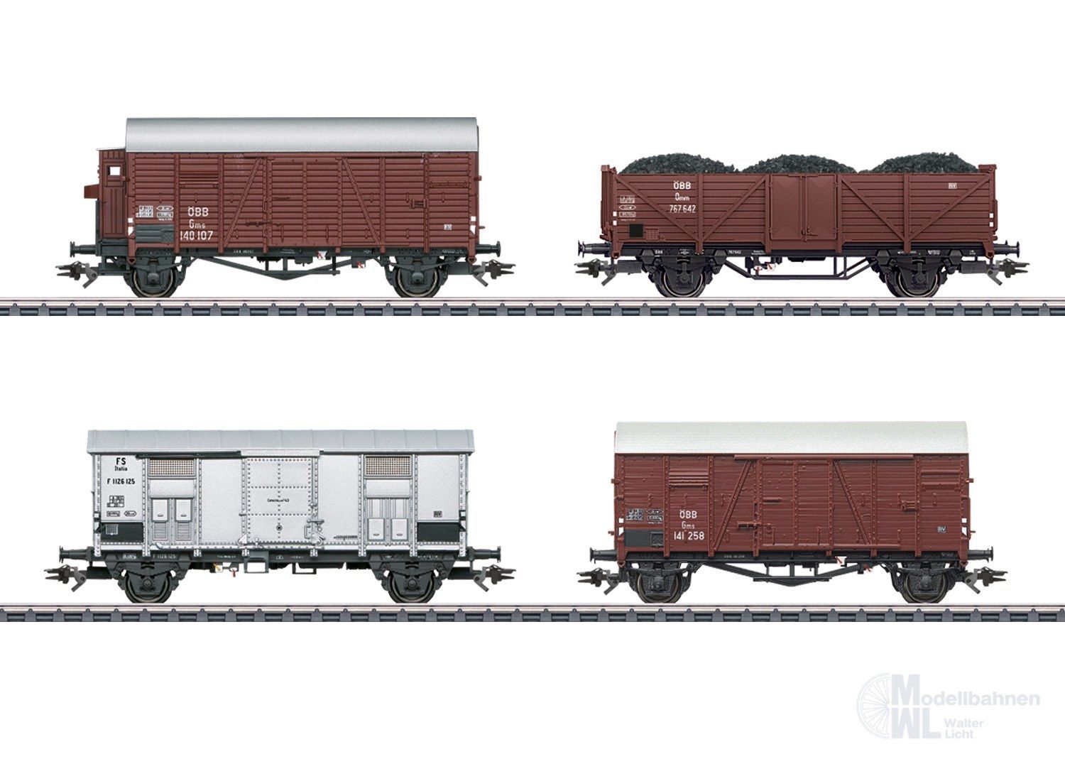 Märklin 46564 - Wagen-Set zur BR 52 ÖBB Ep.III 4.tlg. H0/WS Märklin 46564 - Wagen-Set zur BR 52 ÖBB Ep.III 4.tlg. H0/WS
