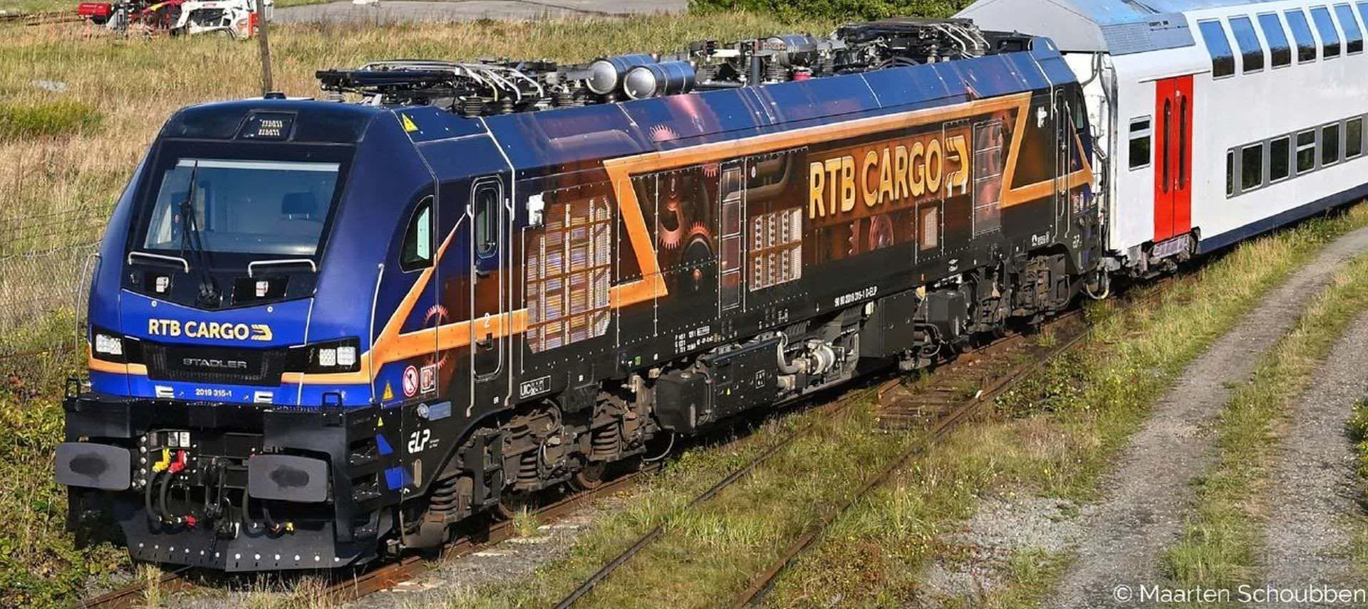 Sudexpress S0193150 - Zweikraftlok BR 2019 315-1 Euro 9000 RTB Cargo Ep.VI H0/GL Sound