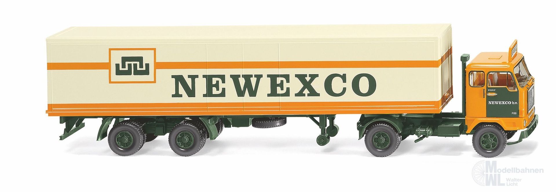Wiking 054202 - Koffersattelzug Volvo F88 Newexco H0 1:87