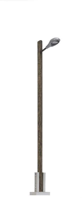 Busch 4134 - Lampe mit Holzmast H0 1:87