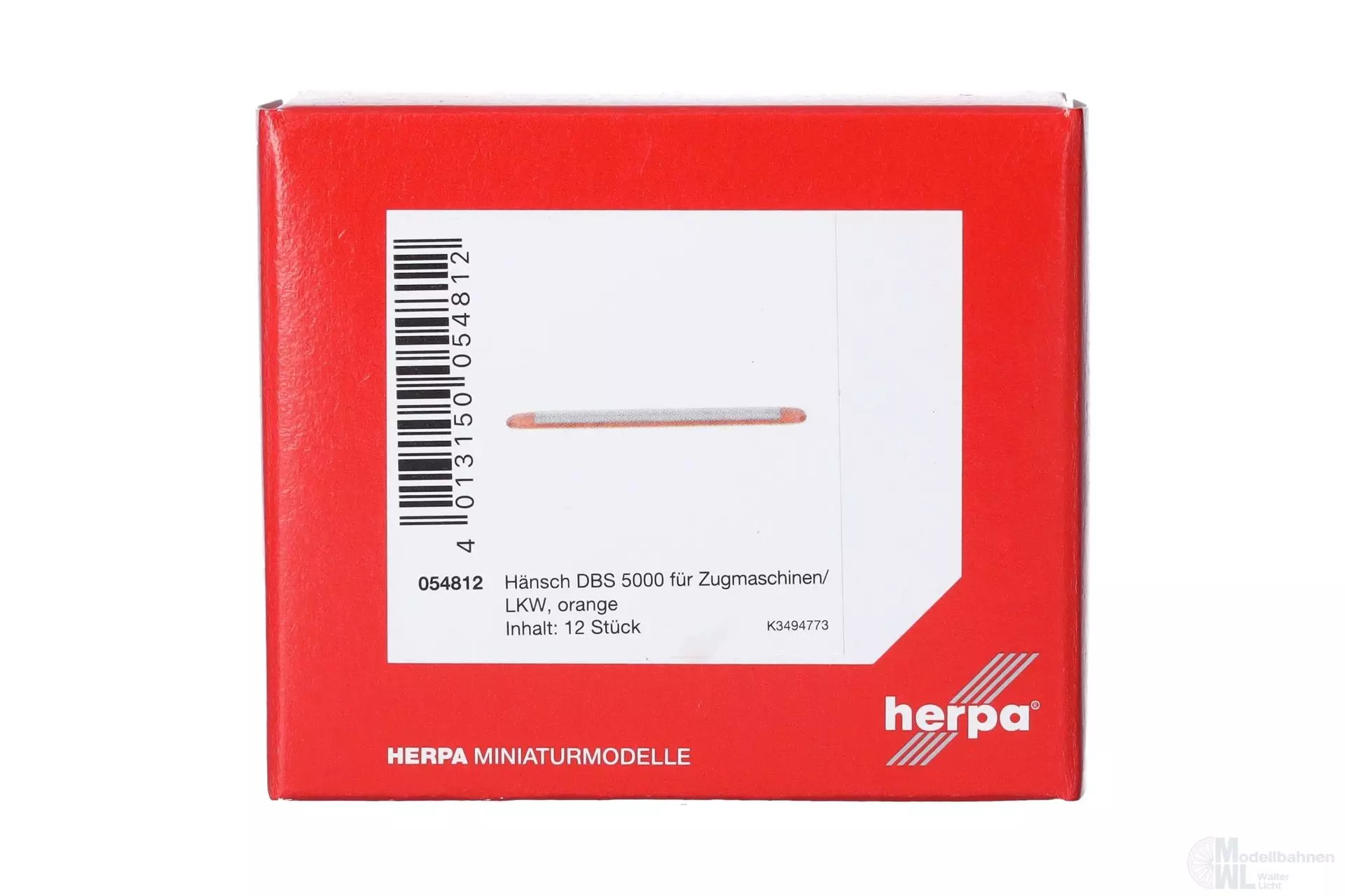 Herpa 054812 - ZB Hänsch DBS 5000 Zgm/LKW H0 1:87