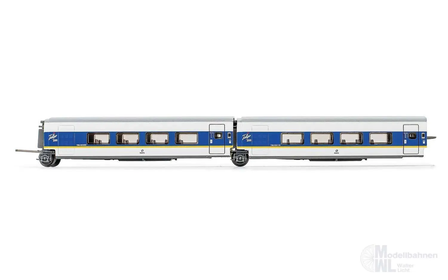Arnold 4463 - Talgo 200 Erweiterrungsset RENFE Ep.V 2.tlg. N 1:160
