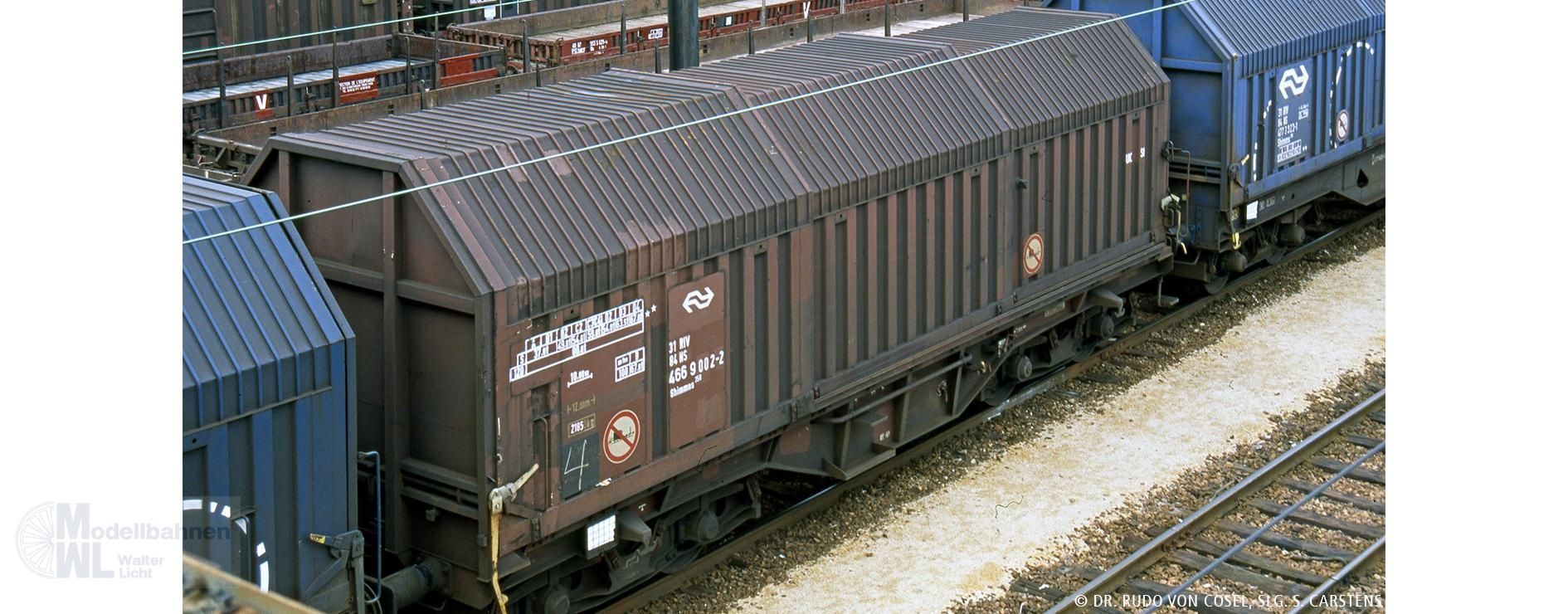 Brawa 51019 - Teleskophaubenwagen NS Ep.V Shimms385 H0/GL