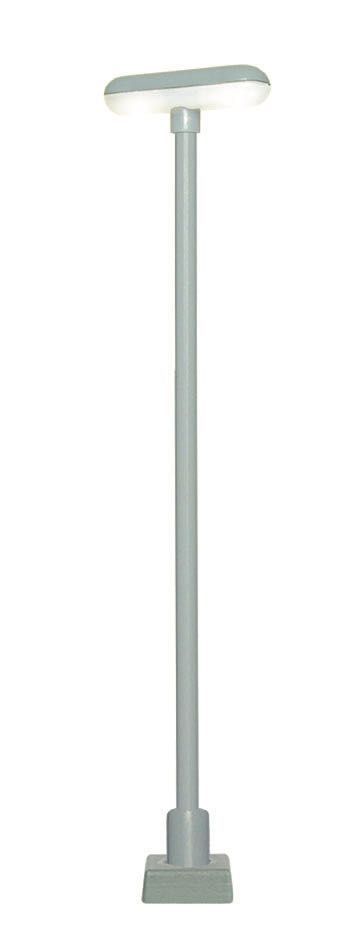 Viessmann 63641 - Bahnsteigleuchte mit Kontaktstecksockel 2 LED´s weiß H0 1:87