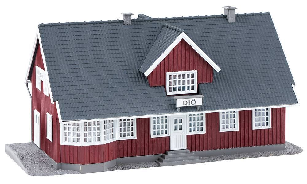 Faller 110160 - Schwedischer Bahnhof H0 1:87 Faller 110160 - Schwedischer Bahnhof H0 1:87