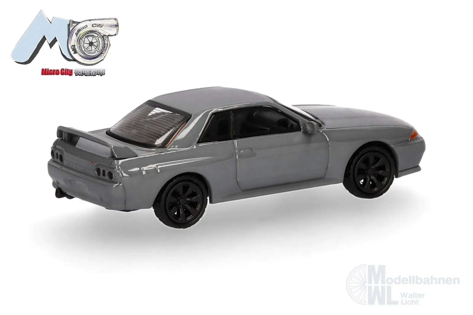 Herpa 87MC000094 - Nissan Skyline GTR32 grau H0 1:87