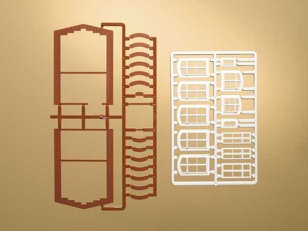 Auhagen 41615 - Fensterbögen und Fenster H0 1:87