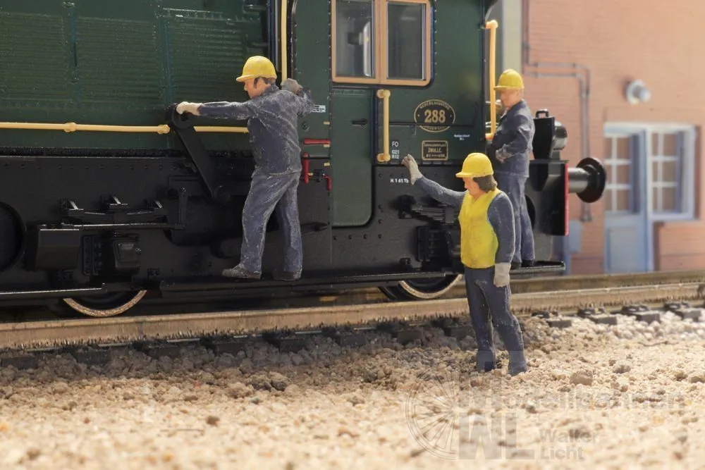 ARTITEC b.v. 5870036 - Rangierer Kleinlokomotive bis 1990 (3x) H0 1:87