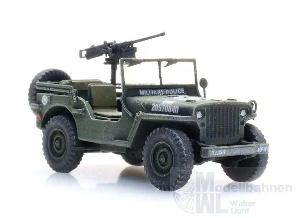 ARTITEC b.v. 6870580 - US Willys jeep MP H0 1:87
