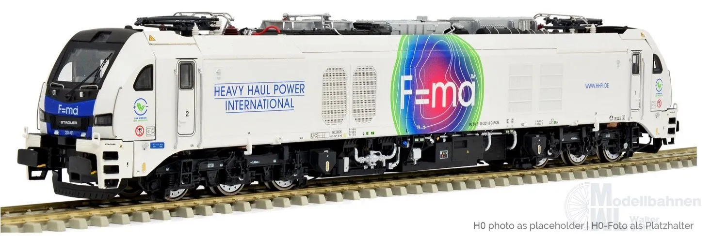 Sudexpress T1592010 - Zweikraftlok BR 159 201-3 EuroDual F=ma Ep.VI TT 1:120 Sound