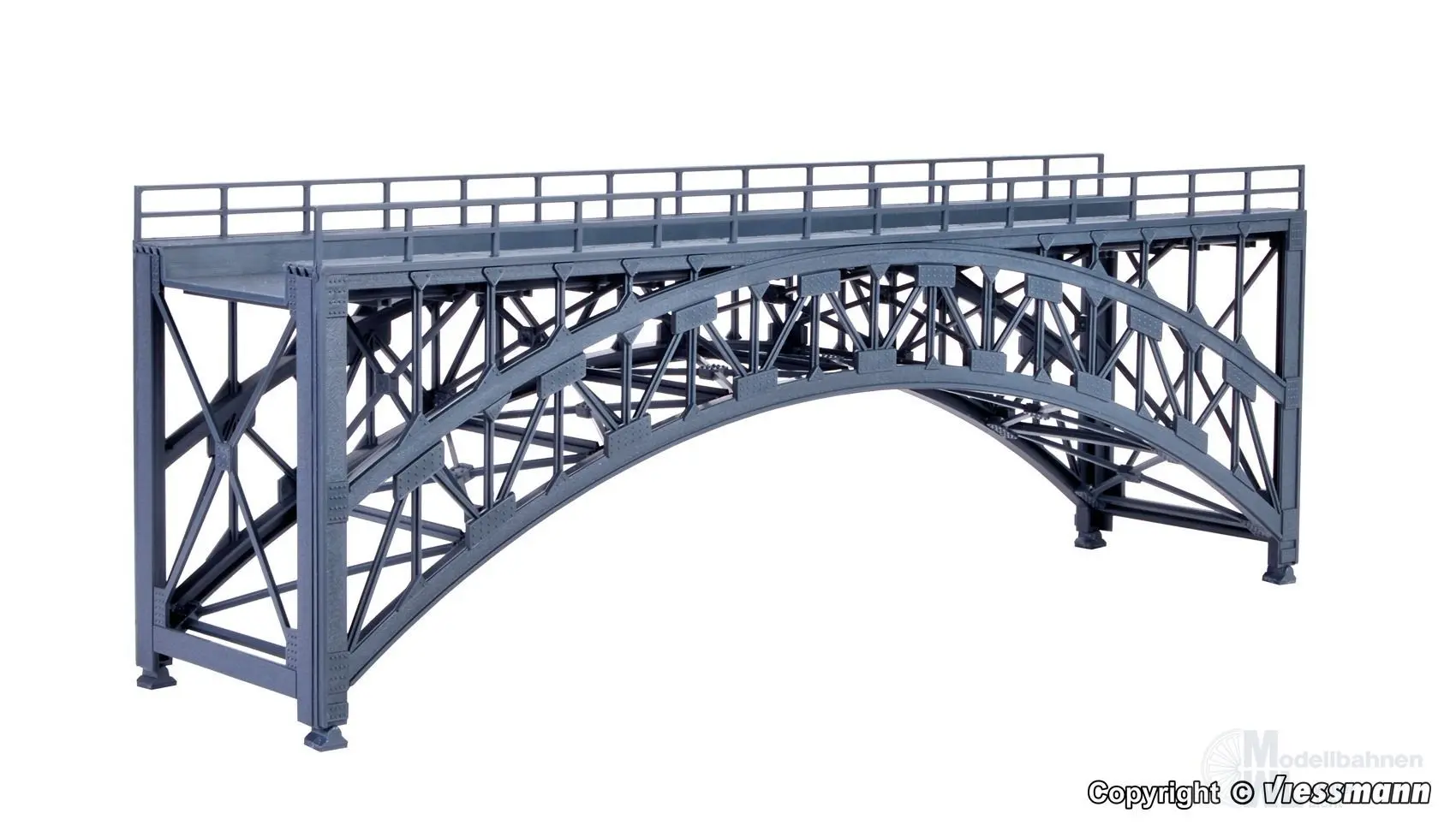 Vollmer 42548 - Stahlbogenbrücke Schlossbach gerade H0 1:87