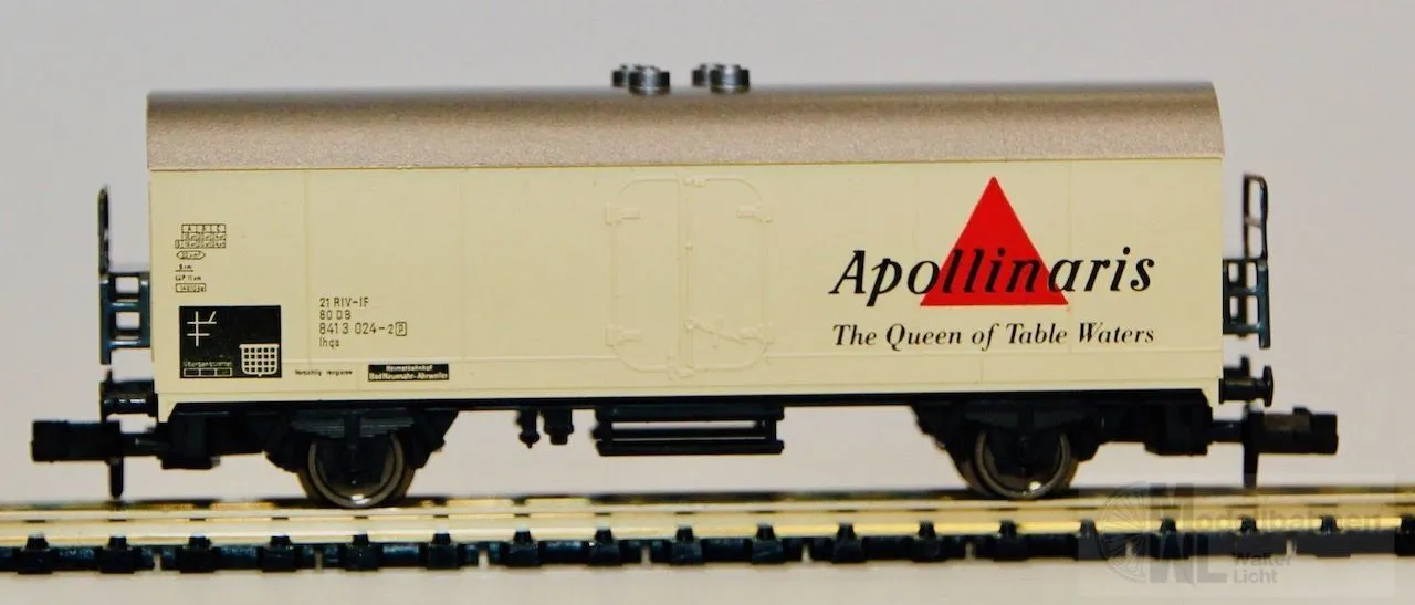 Fleischmann 8328 - FLEISCHMANN - Kühlwagen DB Ep.IV Apolinaris N 1:160