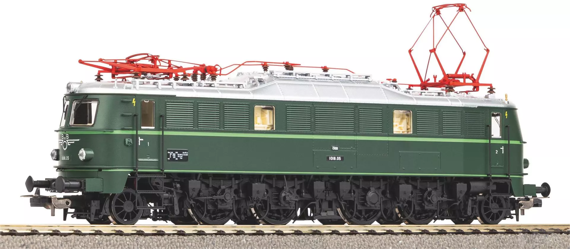 Piko 51147 - E-Lok Rh 1018 ÖBB Ep.III H0/GL Sound