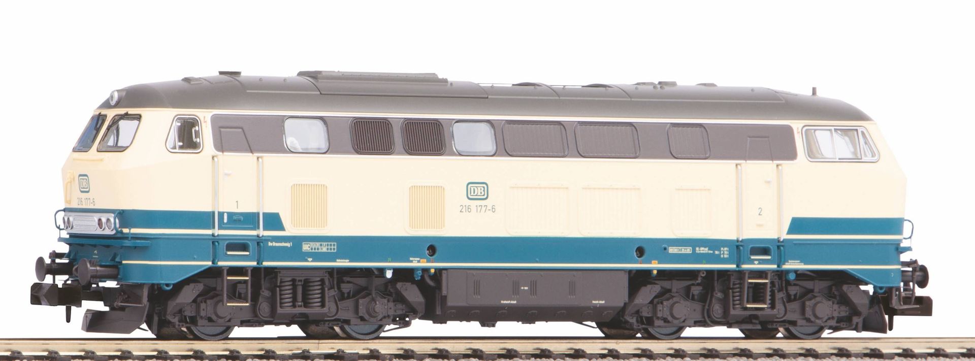 Piko 40522 - Diesellok BR 216 DB Ep.IV beige-blau N 1:160