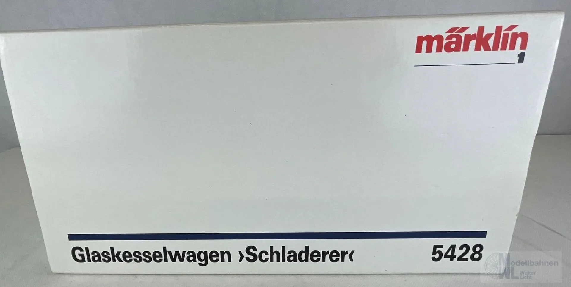 Märklin 5428 - MÄRKLIN - Glaskesselwagen DB Ep.IV Schladerer Spur 1