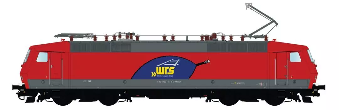 LS Models 16091DCS - E-Lok BR 120 145 WRS Ep.VI verkehrsrot H0/GL Sound