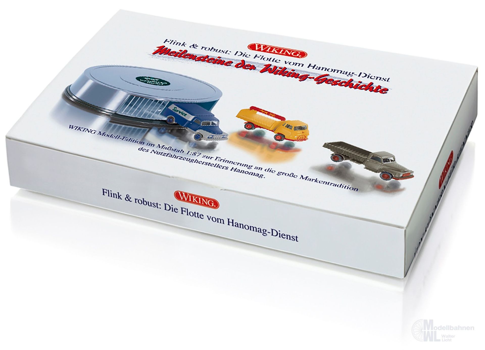 Wiking 099078 - Set -Rundgarage Hanomag Dienst H0 1:87 Wiking 099078 - Set -Rundgarage Hanomag Dienst H0 1:87