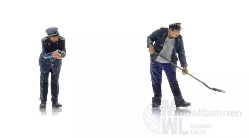 ARTITEC b.v. 5870082 - DR (DDR) Dampflokbesatzung Brandt (2x) H0 1:87