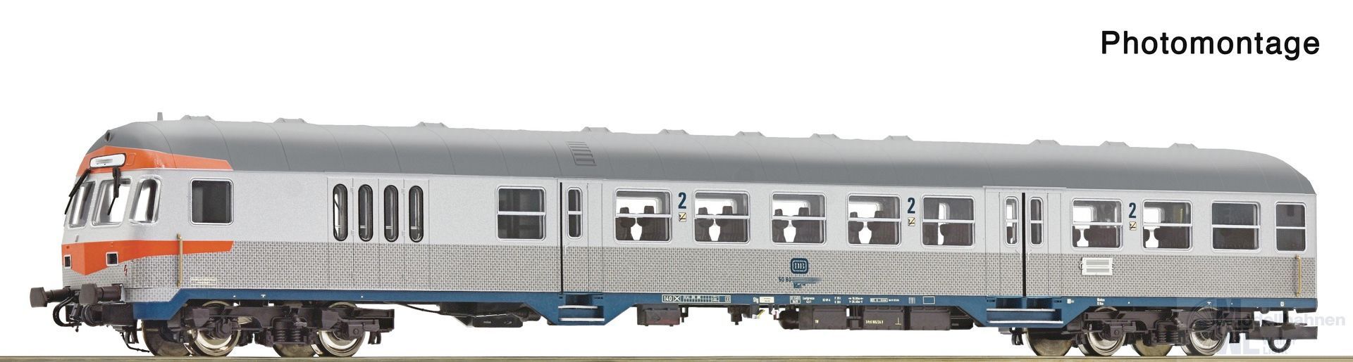 Roco 6200163 - Silberling Steuerwagen DB Ep.IV H0/GL Digital