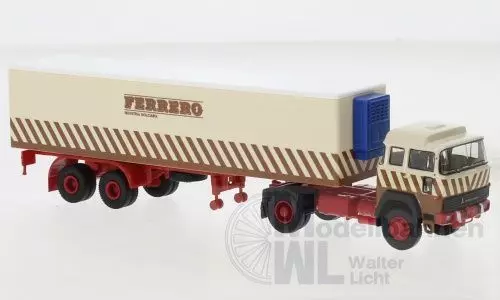 Brekina 83284 - Magirus 310 D16 Sattelzug Ferrero (I) H0 1:87