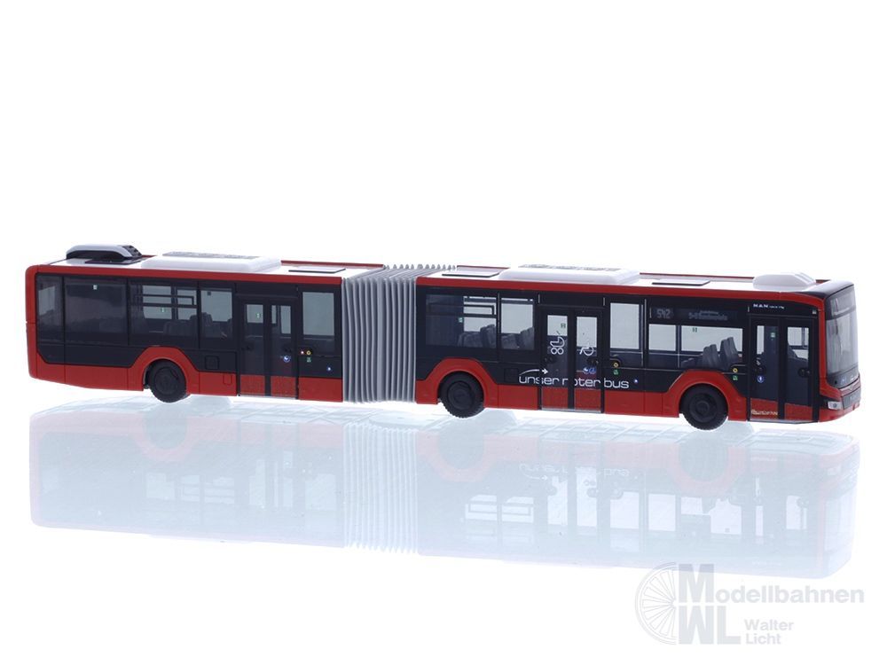 Rietze 75854 - MAN Lion´s City 18 ´18 Unser roter Bus Ueckermünde H0 1:87