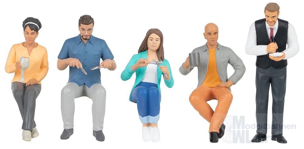 Pola 331532 - Sitzende Restaurantgäste modern LGB 1:22,5