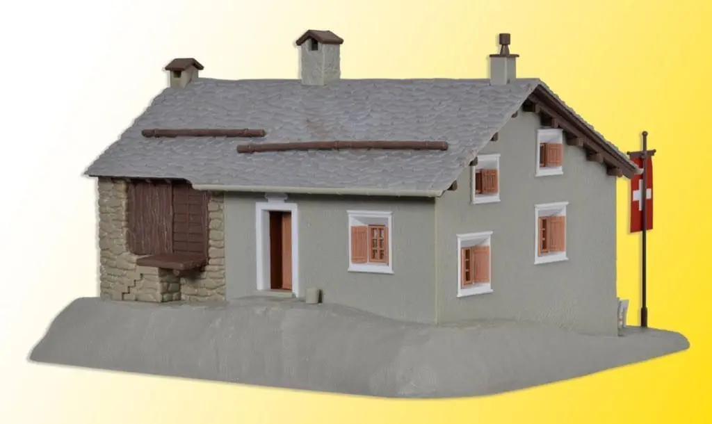 Kibri 38811 - Berggasthaus Steinbock in Grevasalvas H0 1:87