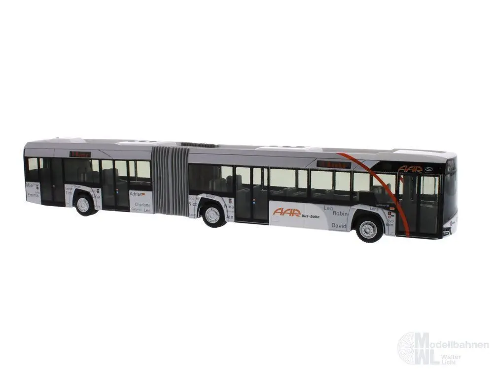 Rietze 73117 - Solaris Urbino 18 ´14 AAR Bus + Bahn Aarau (CH) H0 1:87