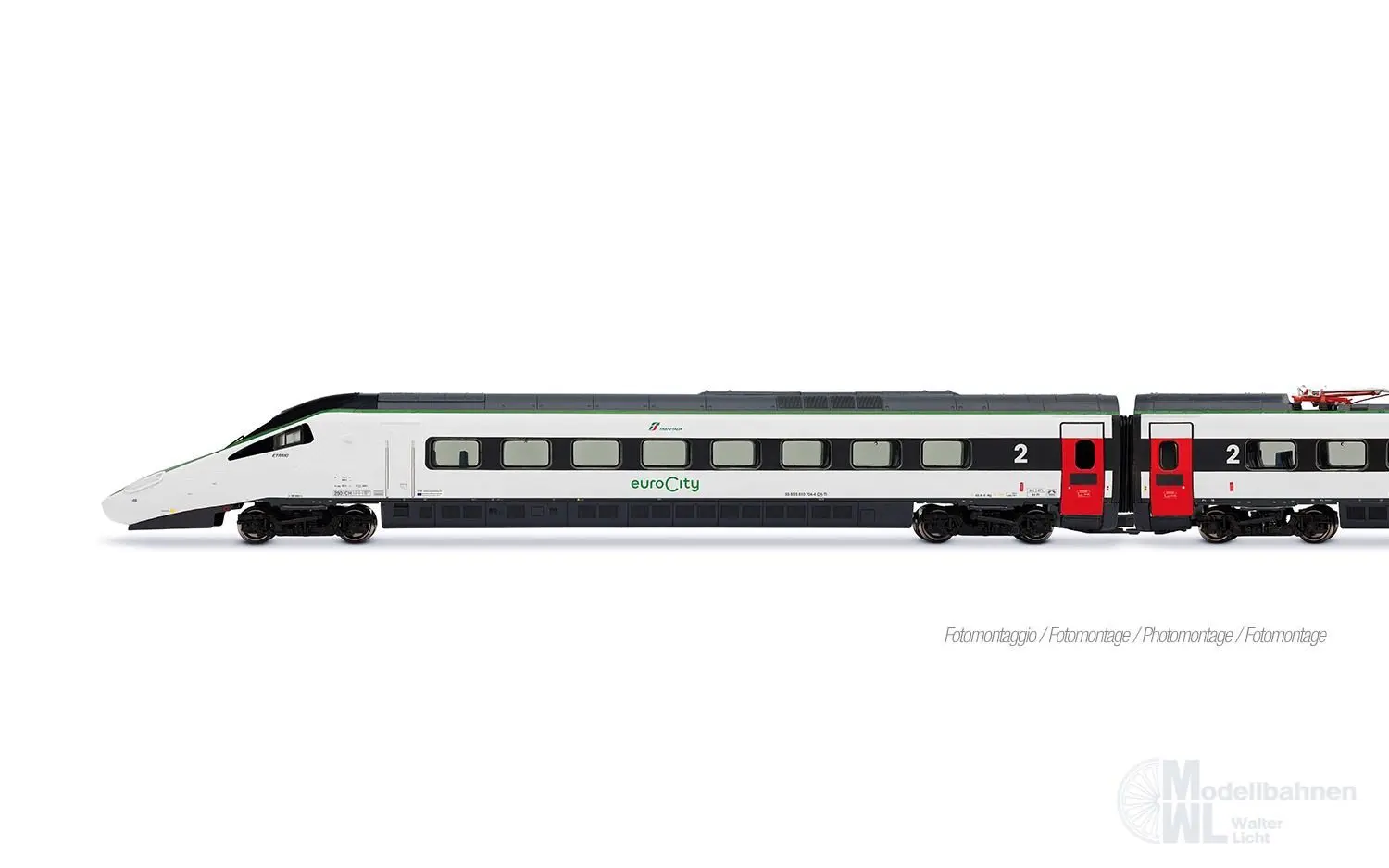 Lima 1682 - Triebzug ETR 610 FS Trenitalia Ep.VI 4.tlg. H0/GL