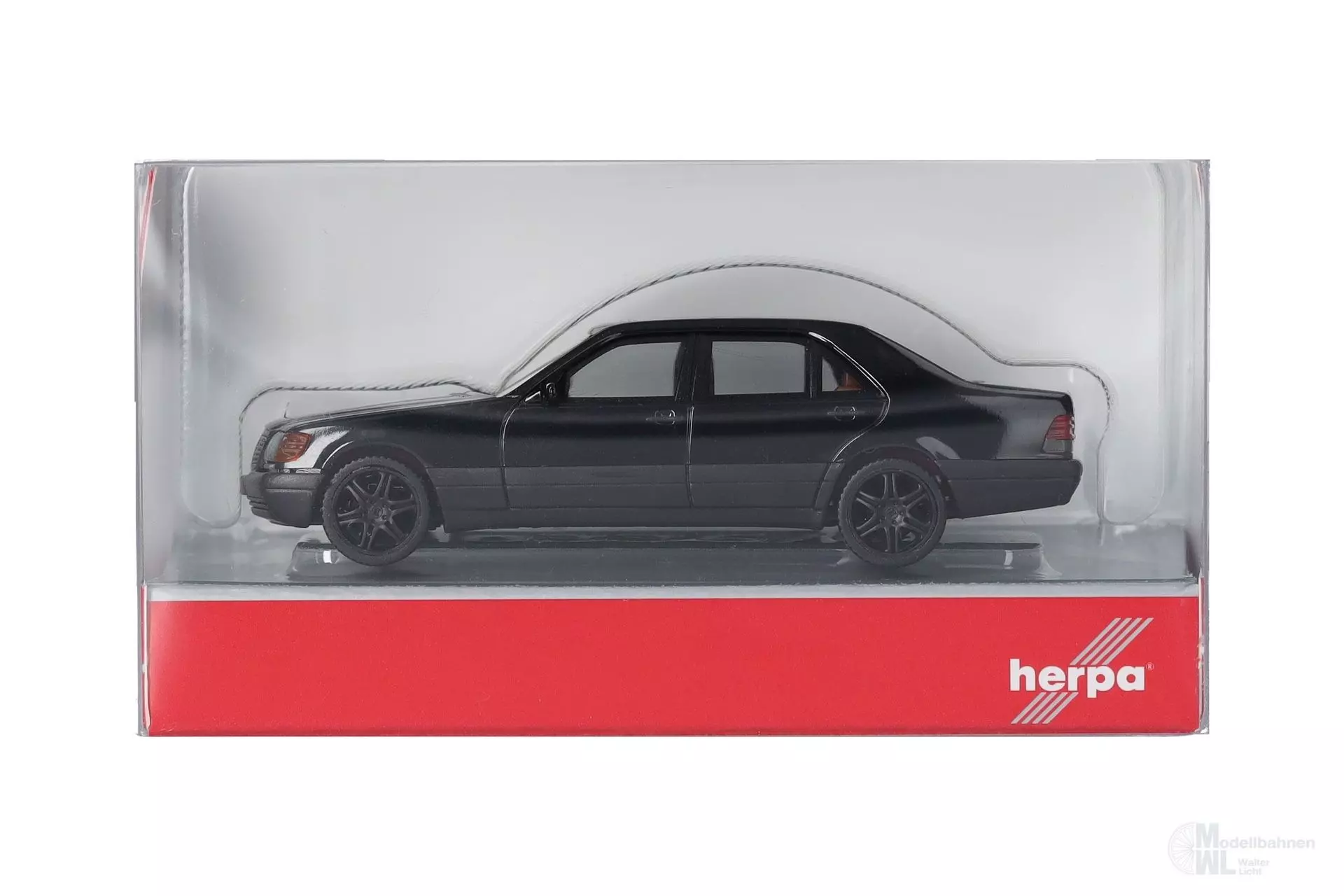 Herpa 020947-002 - Mercedes-Benz 600 SEL V12 schwarz H0 1:87