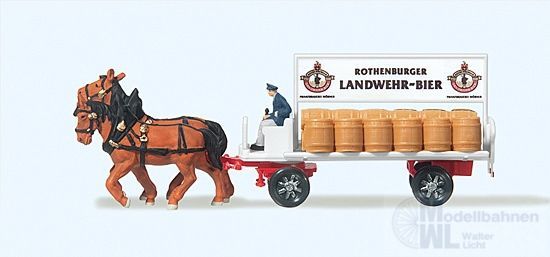 Preiser 79478 - Brauereiwagen N 1:160