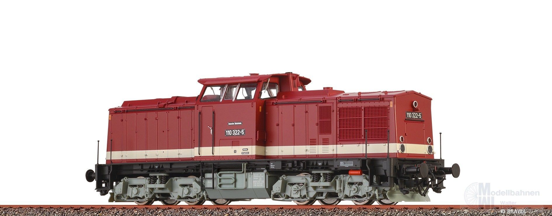 Brawa 41286 - Diesellok 110 DR Ep.IV H0/GL BASIC+