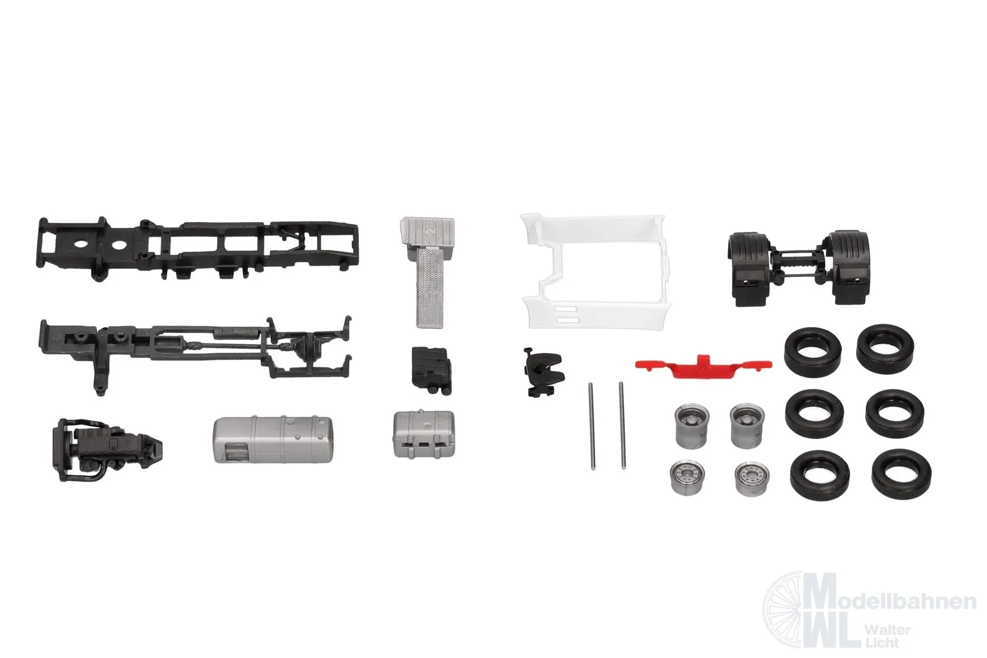 Herpa 086295 - Fahrgestell Zugmaschine 2a Mercedes-Benz Actros L ProCabin H0 1:87