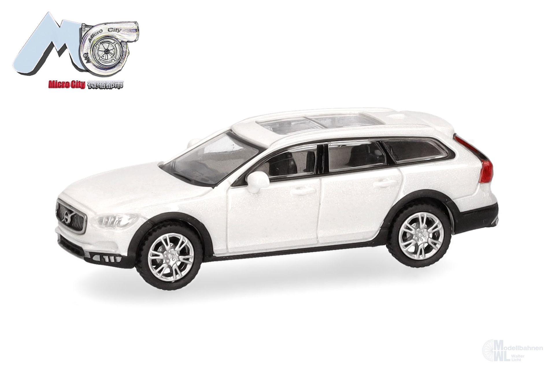 Herpa 87MC000020 - Volvo V90 weiß (ab 2017) H0 1:87