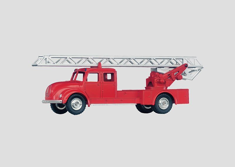 Märklin 18023 - MÄRKLIN - Feuerwehr Drehleiter Replika 1:43