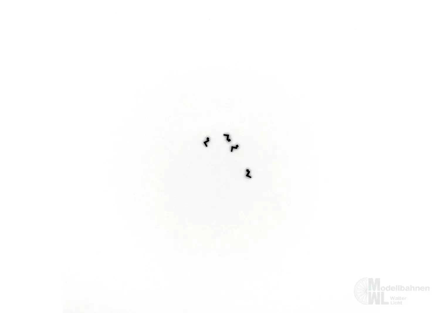 Märklin Ersatzeile E12465600 - ERSATZTEIL: Lampenhalter schwarz 4 St