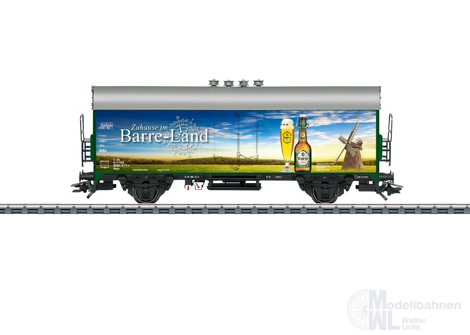 Märklin 45031 - Bierkühlwagen Zuhause im Barre Land H0/WS Märklin 45031 - Bierkühlwagen Zuhause im Barre Land H0/WS