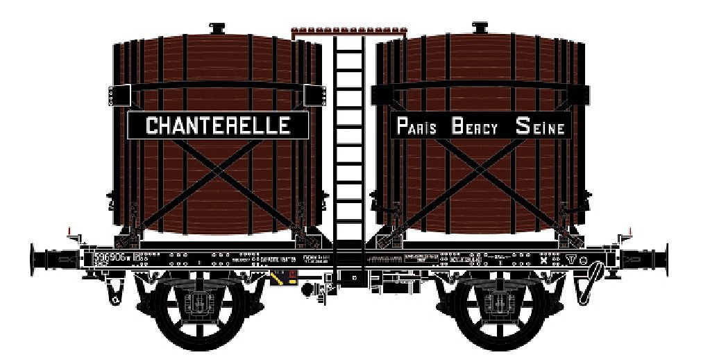 LS Models 30562 - Weinwagen OCEM SNCF/CHANTERELLE Ep.IIIa H0/GL
