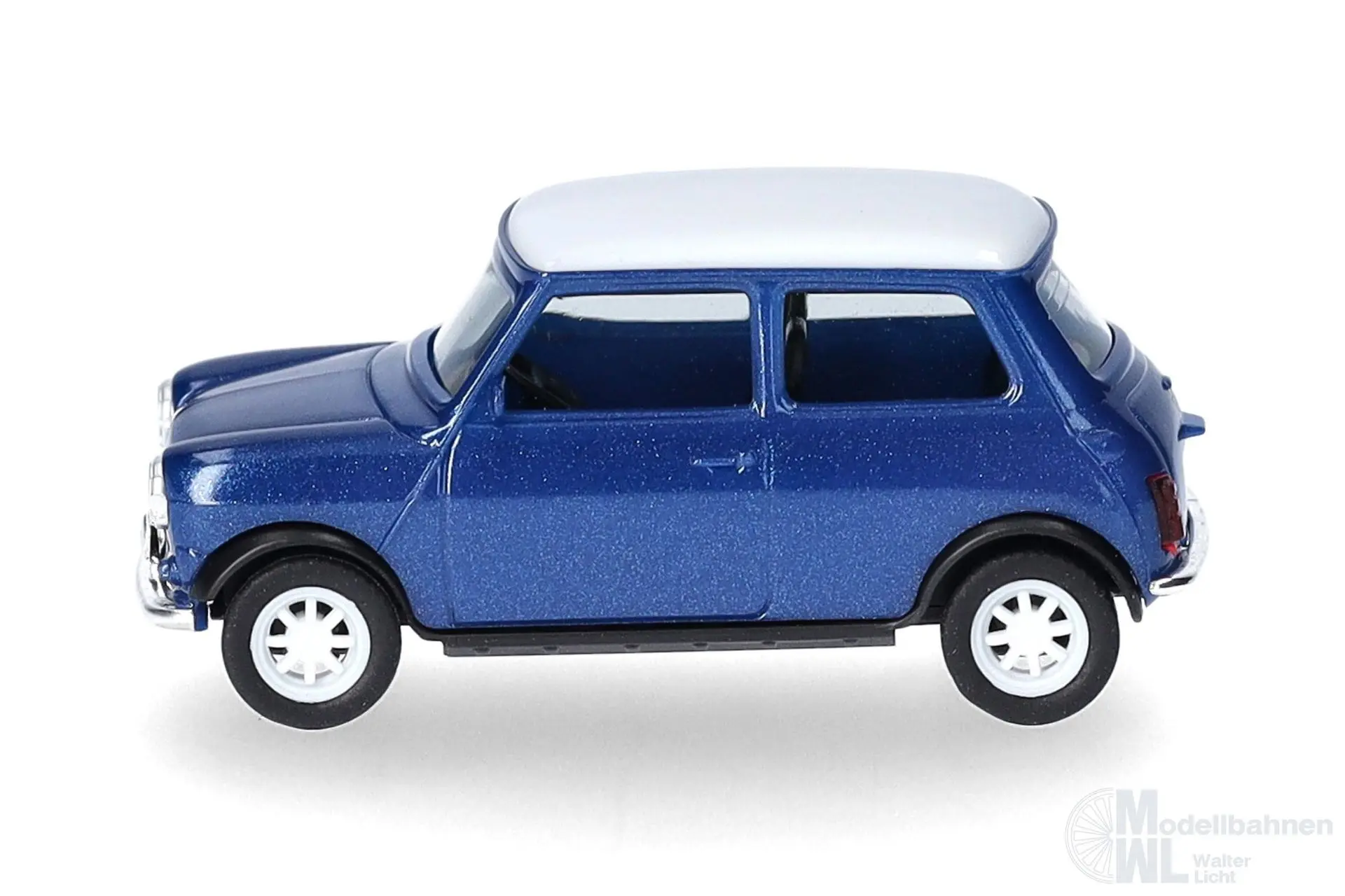 Herpa 431149-002 - Mini Cooper Rechtslenker thaiti blau H0 1:87