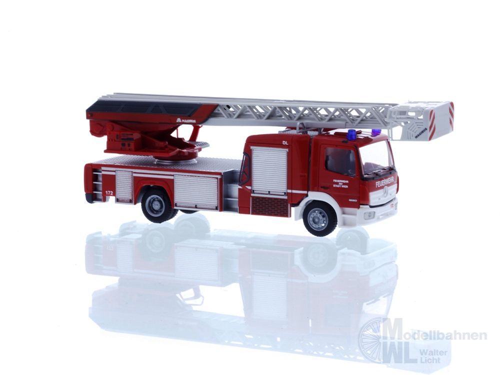 Rietze 71645 - Magirus DLK Atego ´19 FW Wien (AT) H0 1:87
