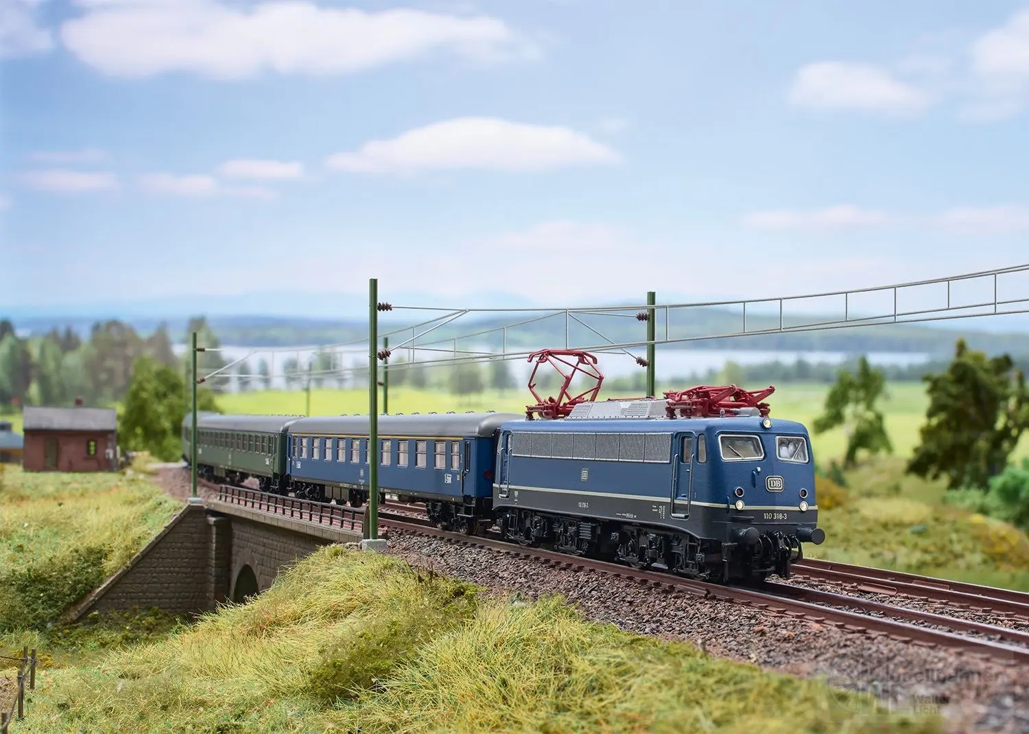 Trix 16268 - E-Lok BR 110.3 DB Ep.III Bügelfalte N 1:160 Sound