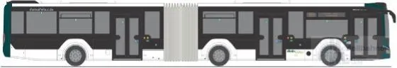 Rietze 75893 - MAN Lion´s City 18´18 Rheineifelbus H0 1:87