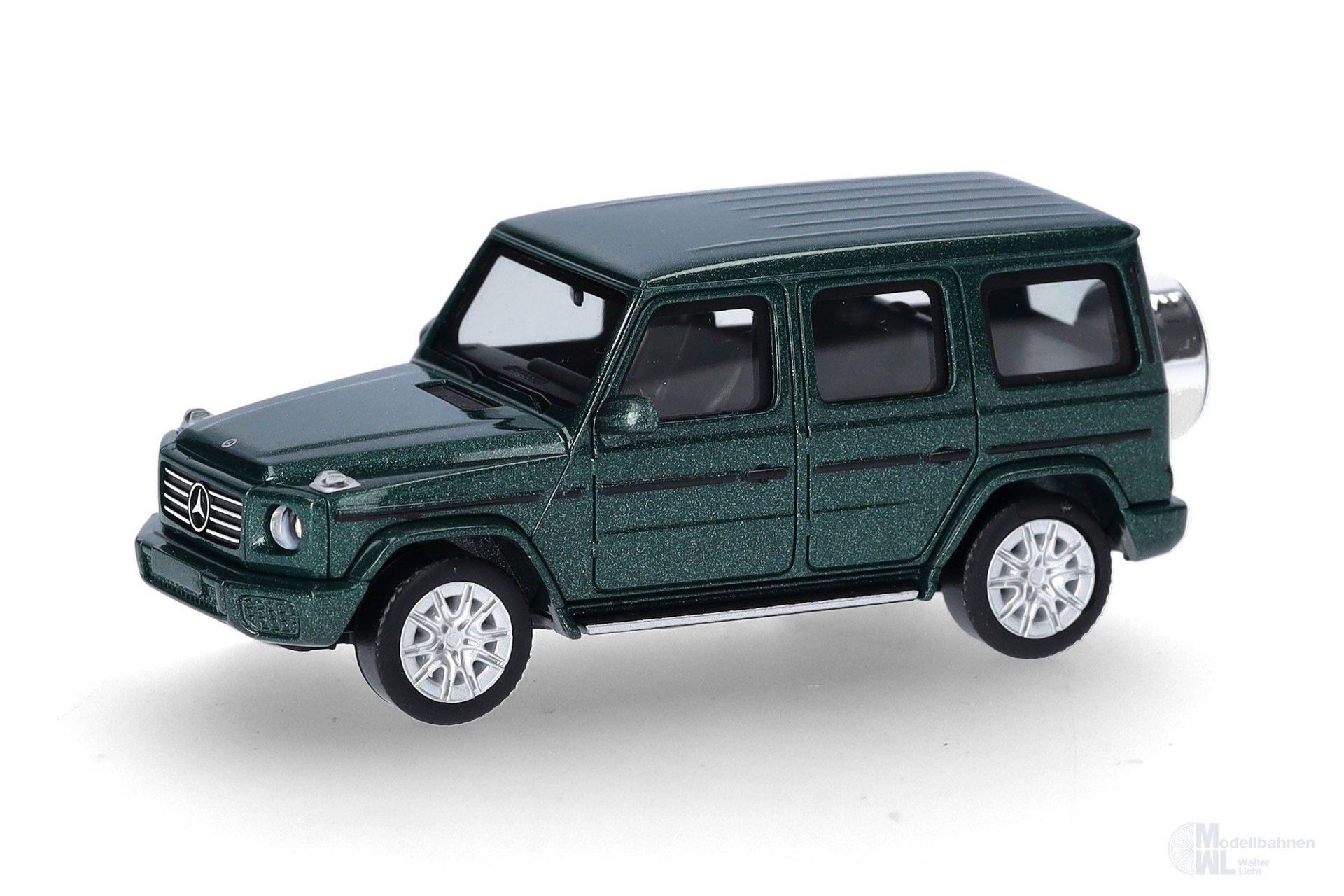 Herpa 431187 - Mercedess-Benz G-Klasse, smaragdgrün met. H0 1:87 Herpa 431187 - Mercedess-Benz G-Klasse, smaragdgrün met. H0 1:87