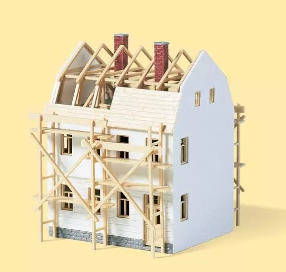 Auhagen 12270 - Stadthaus in Renovierung H0 1:87 / TT 1:120