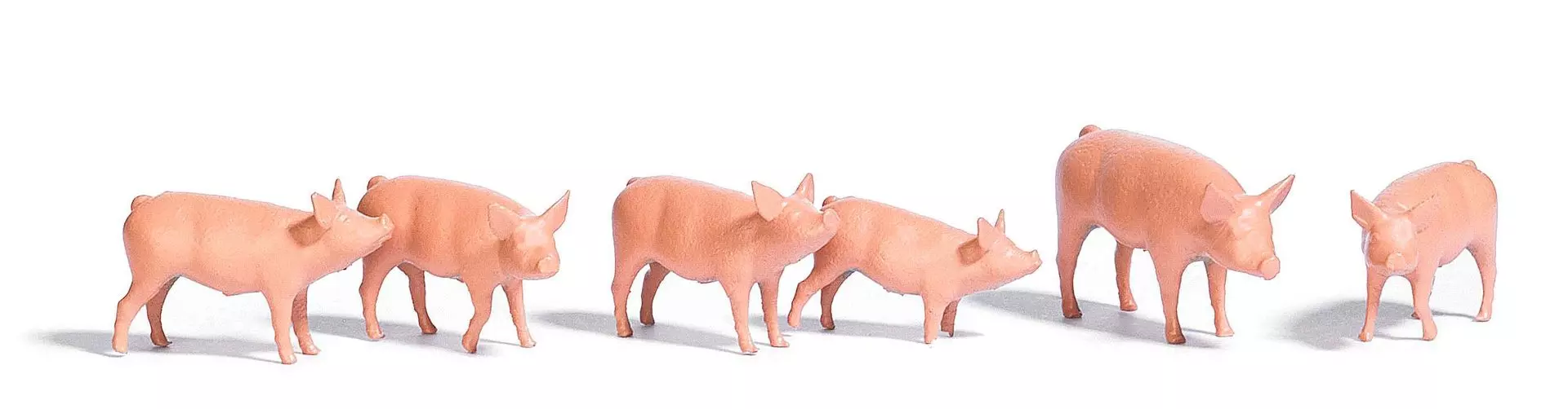 Busch 1172 - Sechs Schweine H0 1:87