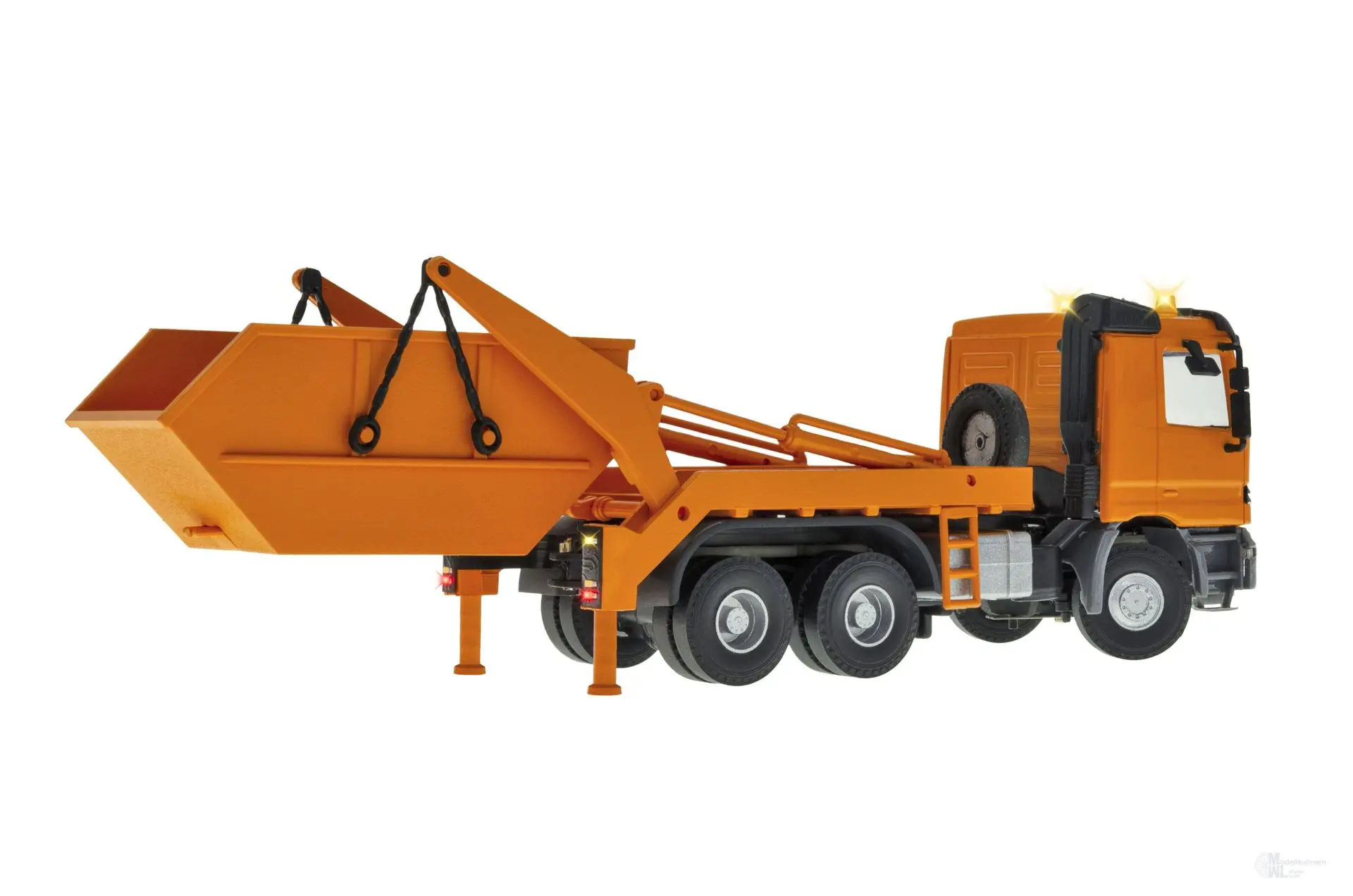 Viessmann 8040 - CarMotion Mercedes-Benz Actros Absetzkipper orange 3-achs H0 1:87
