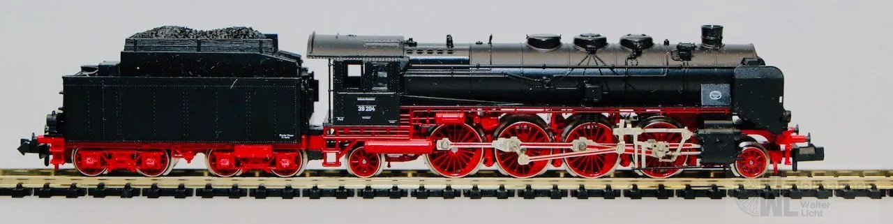 Fleischmann 7025 - FLEISCHMANN - Dampflok BR 39 204 DRG Ep.II mit Faulhabermotor N 1:160